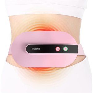 Portable Cordless Heating Pad with 3 Heat Levels & 3 Vibration Massage Modes